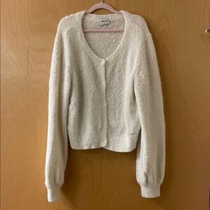 Wild Fable Cream Teddy Jacket